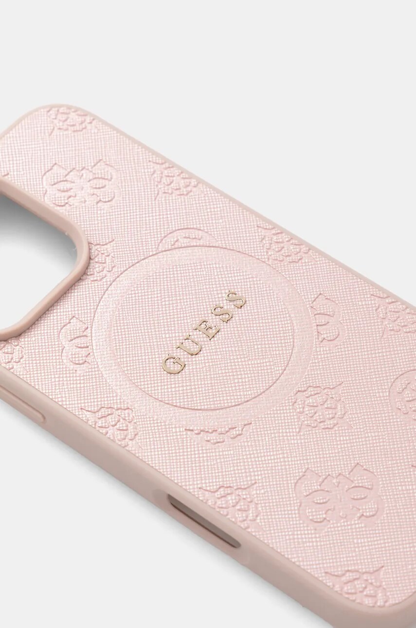 Чохол на телефон Guess iPhone 16 Pro Max 6.9 колір рожевий GUHMP16XPSAPSMEP