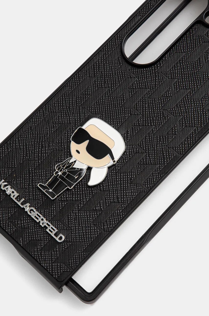 Чохол на телефон Karl Lagerfeld Z Fold6 F956 колір чорний KLHCZFD6SAPKINPKK