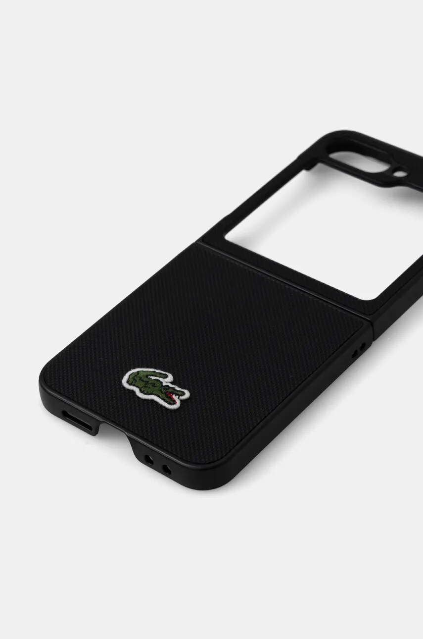Чохол на телефон Lacoste Z Flip6 F741 колір чорний LCHCZF6PVCK