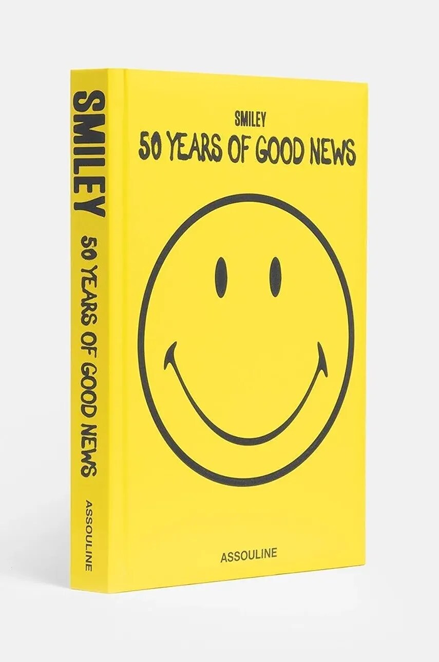 Книга Assouline Smiley: 50 Years of Good News by Liam Aldous, English
