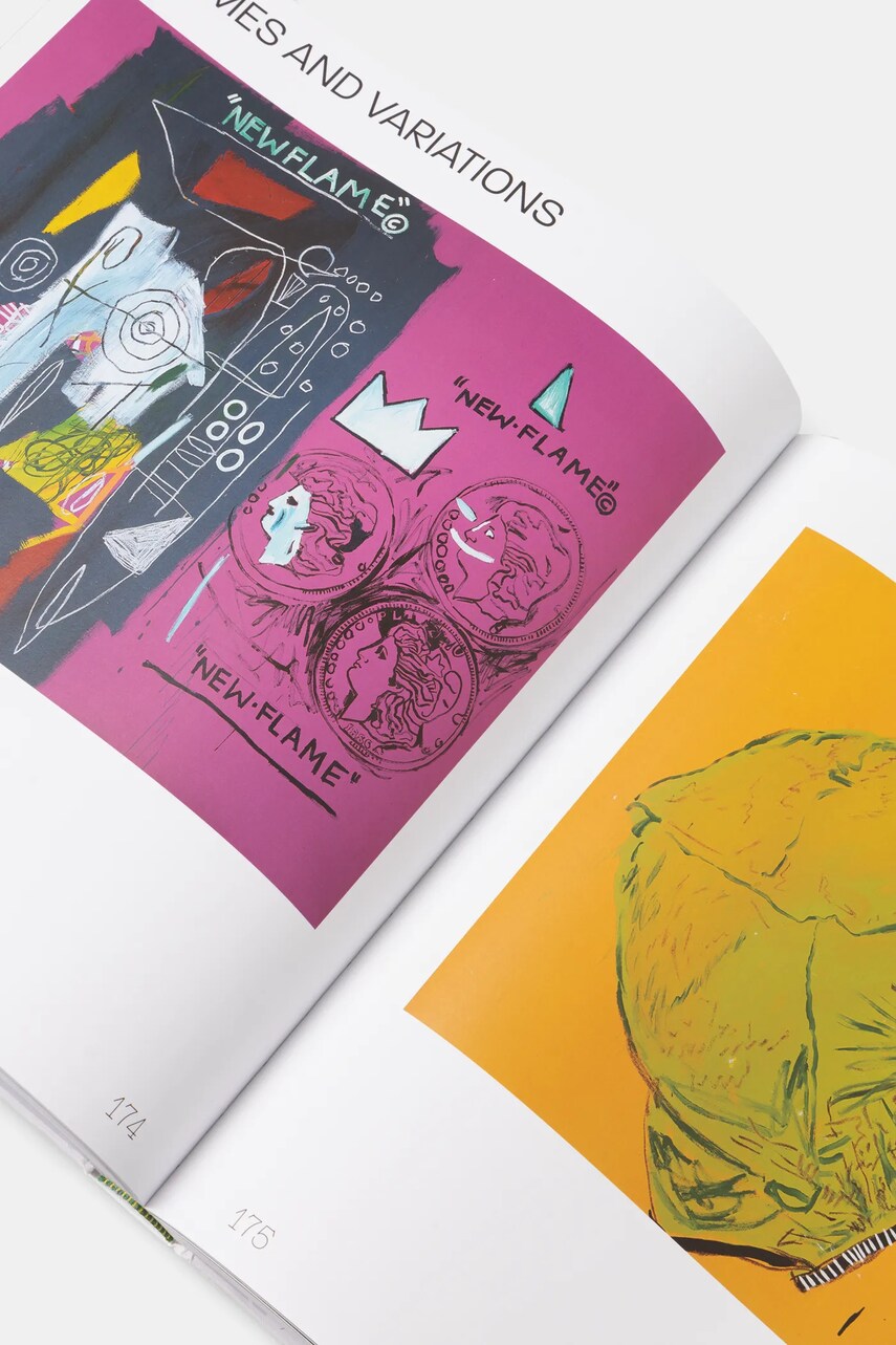 Книга home & lifestyle Basquiat x Warhol by Edition Gallimard, English колір білий