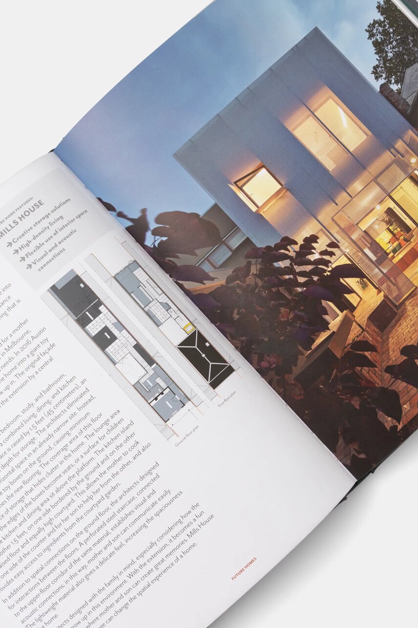 Книга home & lifestyle Future Homes by Avi Friedman, Charles Gregoire, English колір сірий