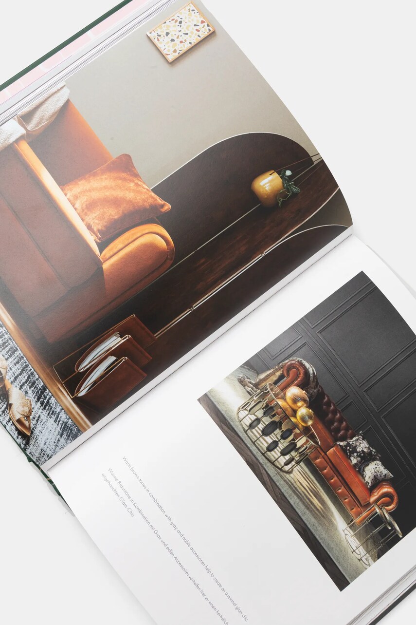 Книга home & lifestyle Modern Glam by Claire Bingham, English колір зелений