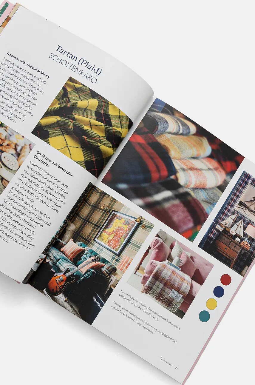 Книга home & lifestyle Patterns by Claire Bingham, English колір рожевий