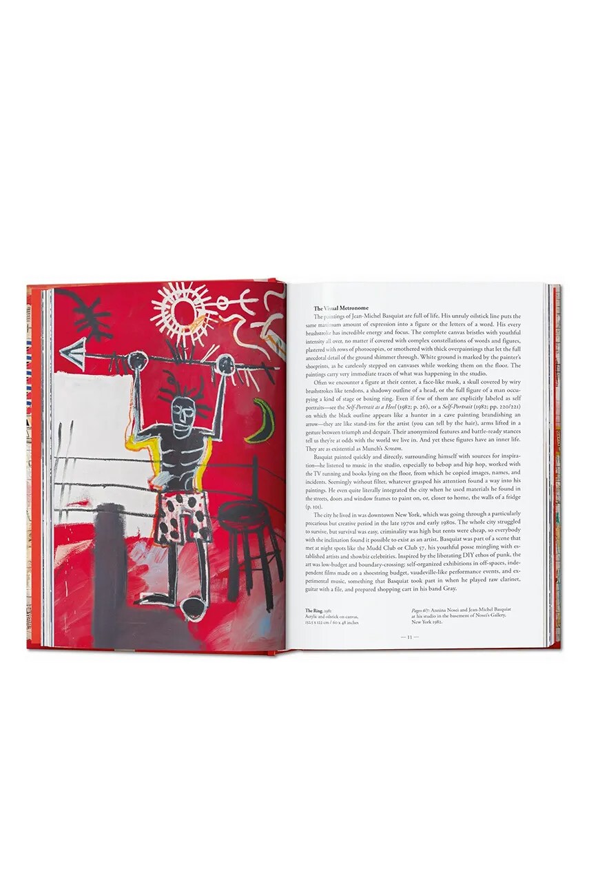 Книга Taschen Jean-Michel Basquiat. 40th Ed., English