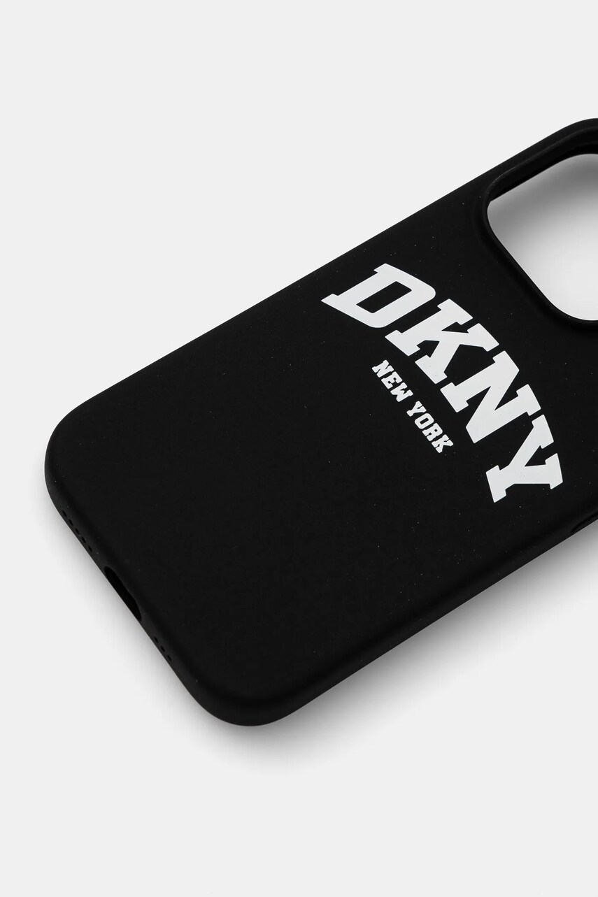 Чохол на телефон Dkny iPhone 16 Pro 6.3 колір чорний DKHMP16LSNYACH