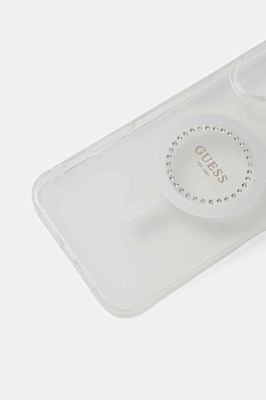 Чохол на телефон Guess iPhone 16 Plus 6.7 колір білий GUHMP16MPFTDTEH