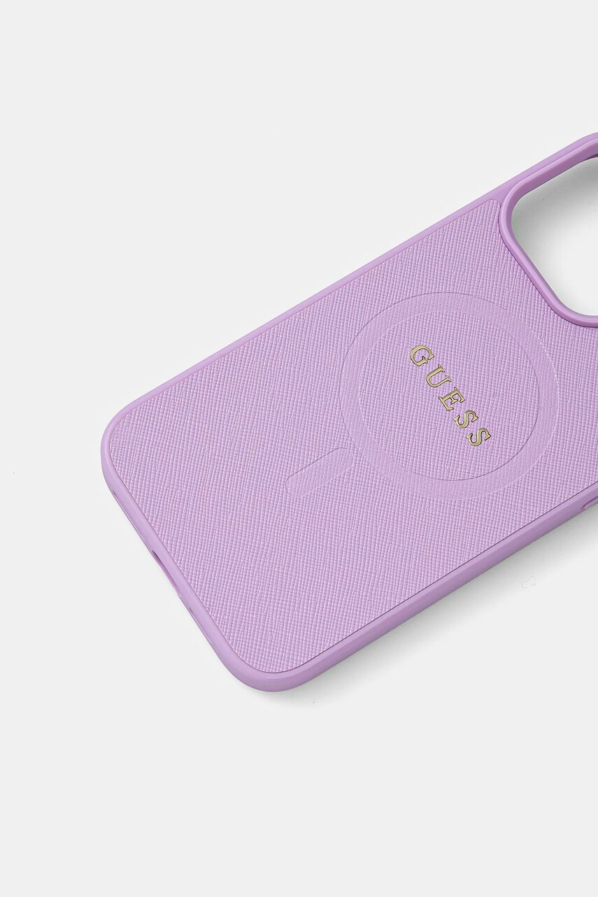 Чохол на телефон Guess iPhone 16 Pro Max 6.9 колір фіолетовий GUHMP16XPSAHMCU