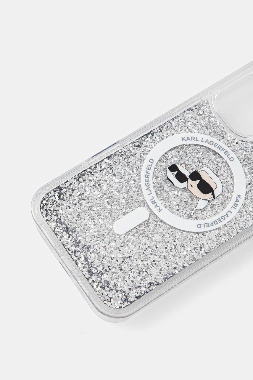 Чохол на телефон Karl Lagerfeld iPhone 16 Plus 6.7 колір прозорий KLHMP16MLGKCSGH