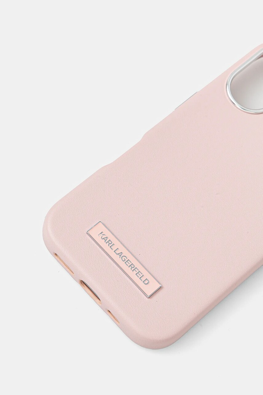 Чохол на телефон Karl Lagerfeld iPhone 16 6.1 колір рожевий KLHMP16SPGMSRPP