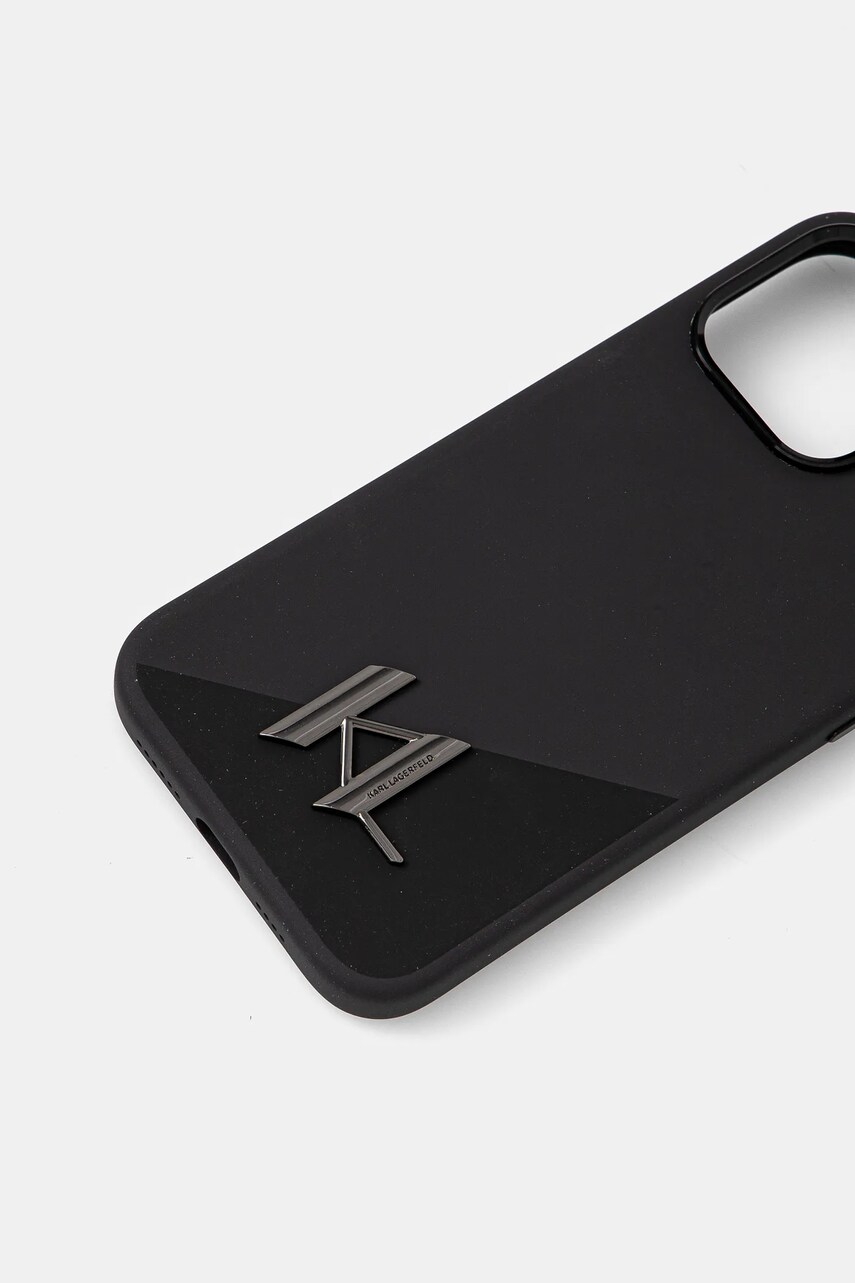 Чохол на телефон Karl Lagerfeld iPhone 16 Pro Max 6.9 колір чорний KLHMP16XSCMKMPCK