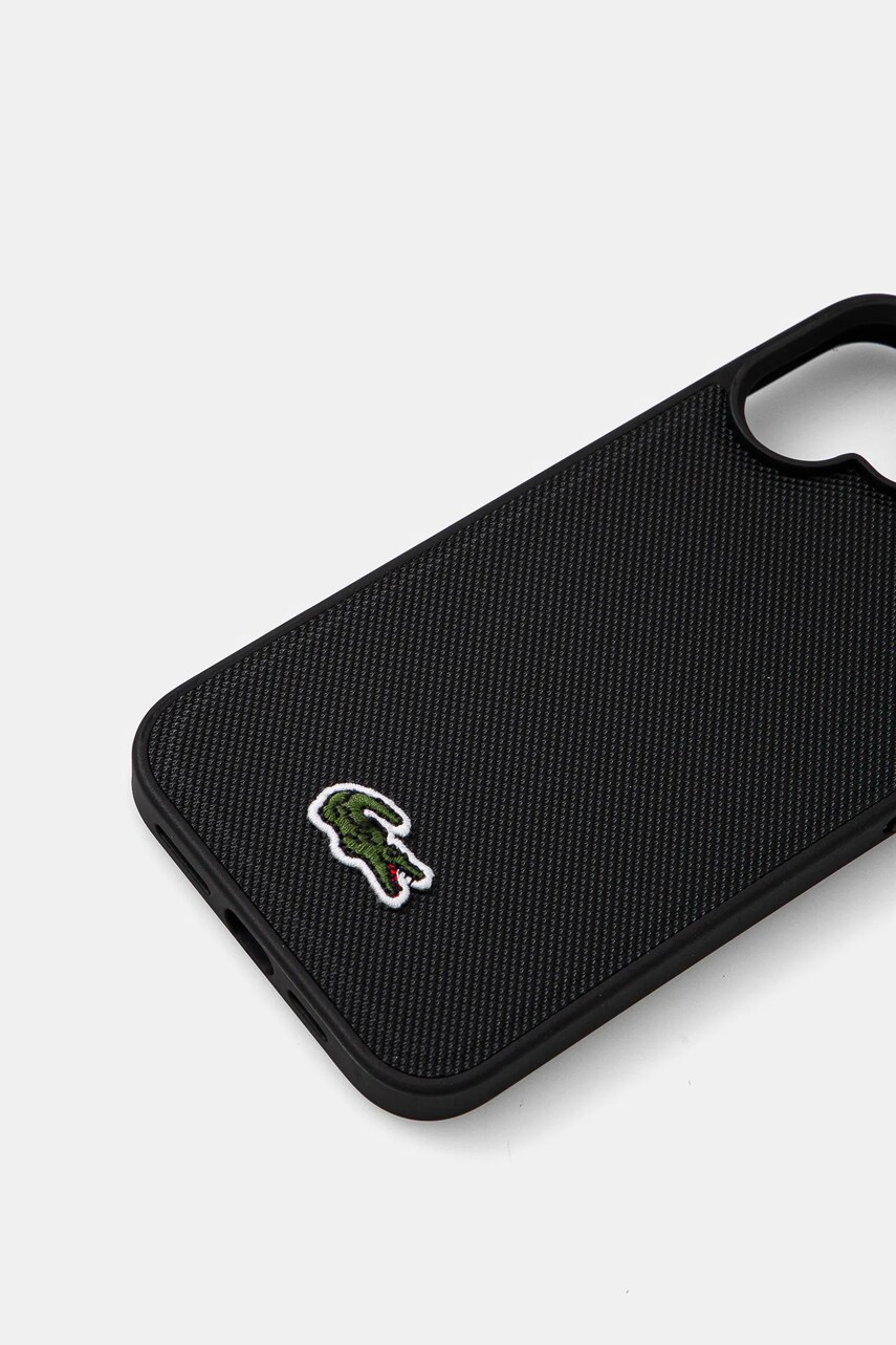 Чохол на телефон Lacoste iPhone 16 Plus 6.7 колір чорний LCHMP16MPVCK