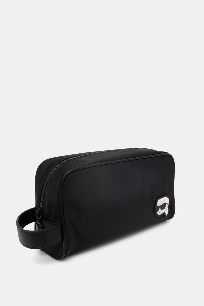 Косметичка Karl Lagerfeld K/IKON колір чорний A1M32024