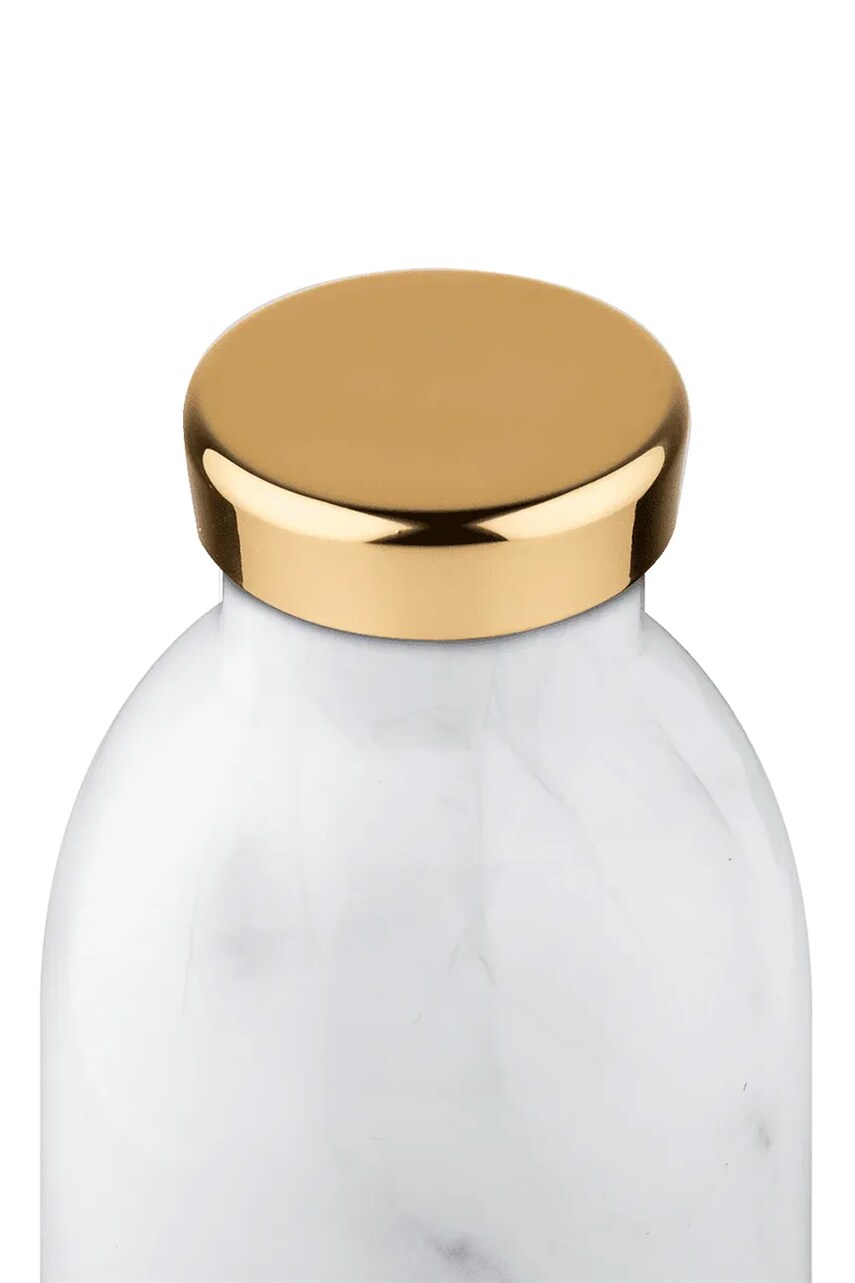 Термічна пляшка 24bottles Clima Bottle 850 ml Carrara колір білий Clima.850.Carrara
