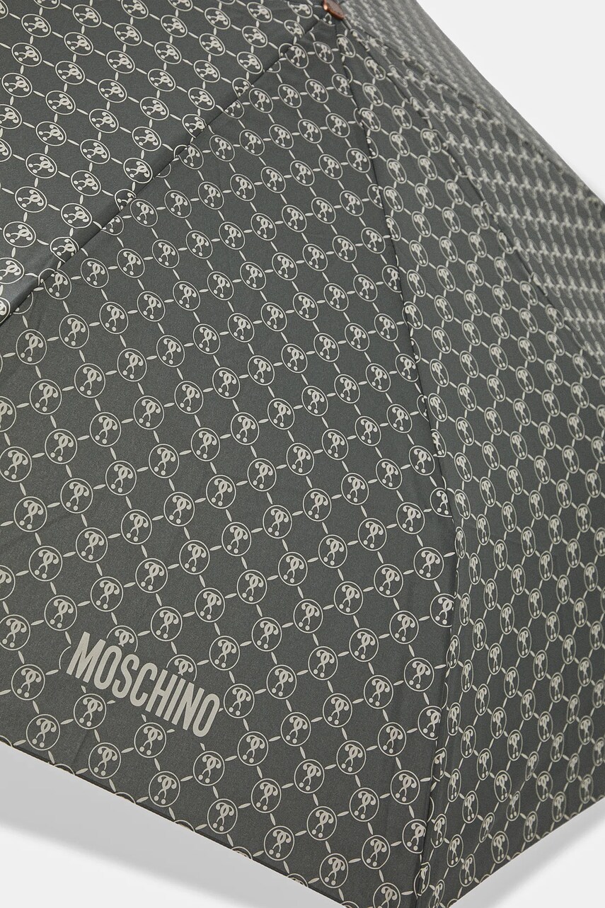 Парасоля Moschino колір сірий 8271