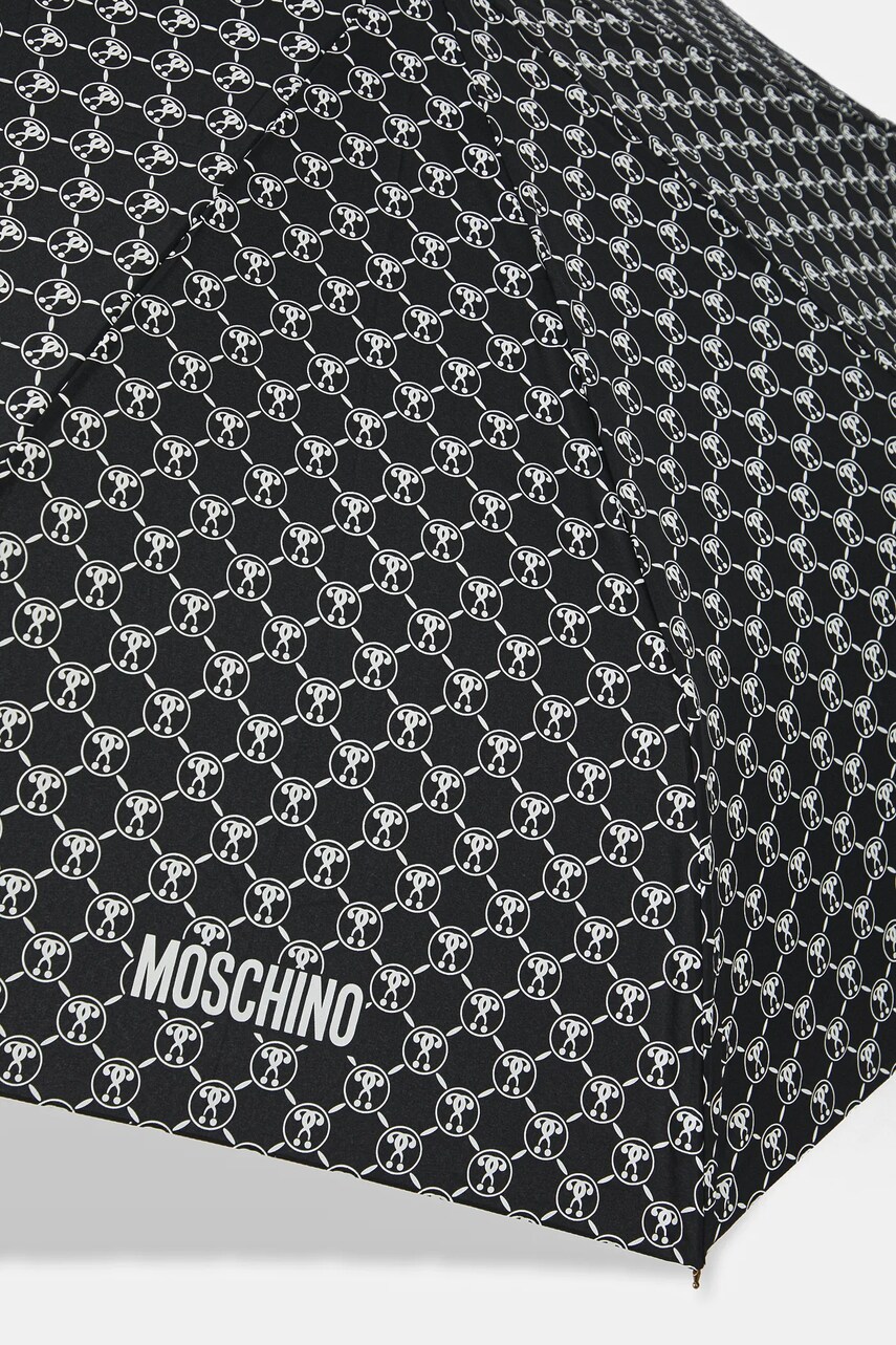 Парасоля Moschino колір чорний 8271