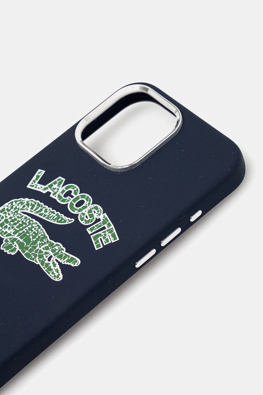 Чохол на телефон Lacoste iPhone 16 Pro Max 6.9 колір синій LCHMP16XUCRV