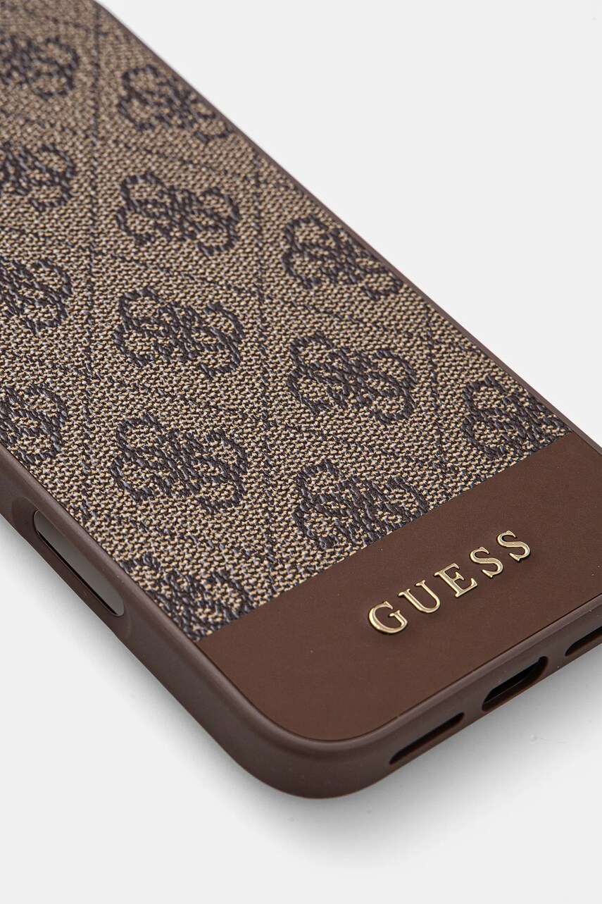 Чохол на телефон Guess iPhone 16 Plus 6.7 колір коричневий GUHCP16MG4GLBR