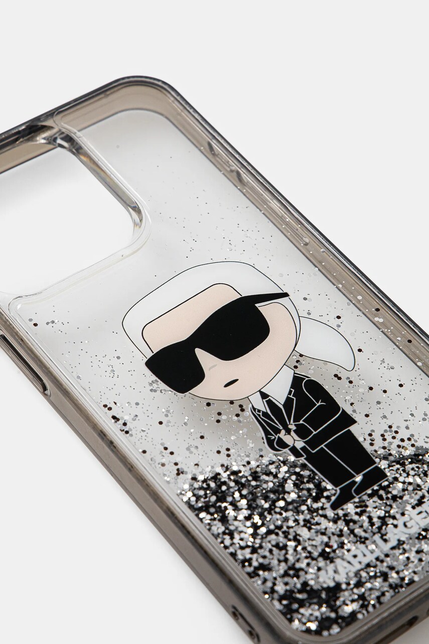 Чохол на телефон Karl Lagerfeld iPhone 15 Pro Max 6.7 колір прозорий KLHCP15XLKKNSK