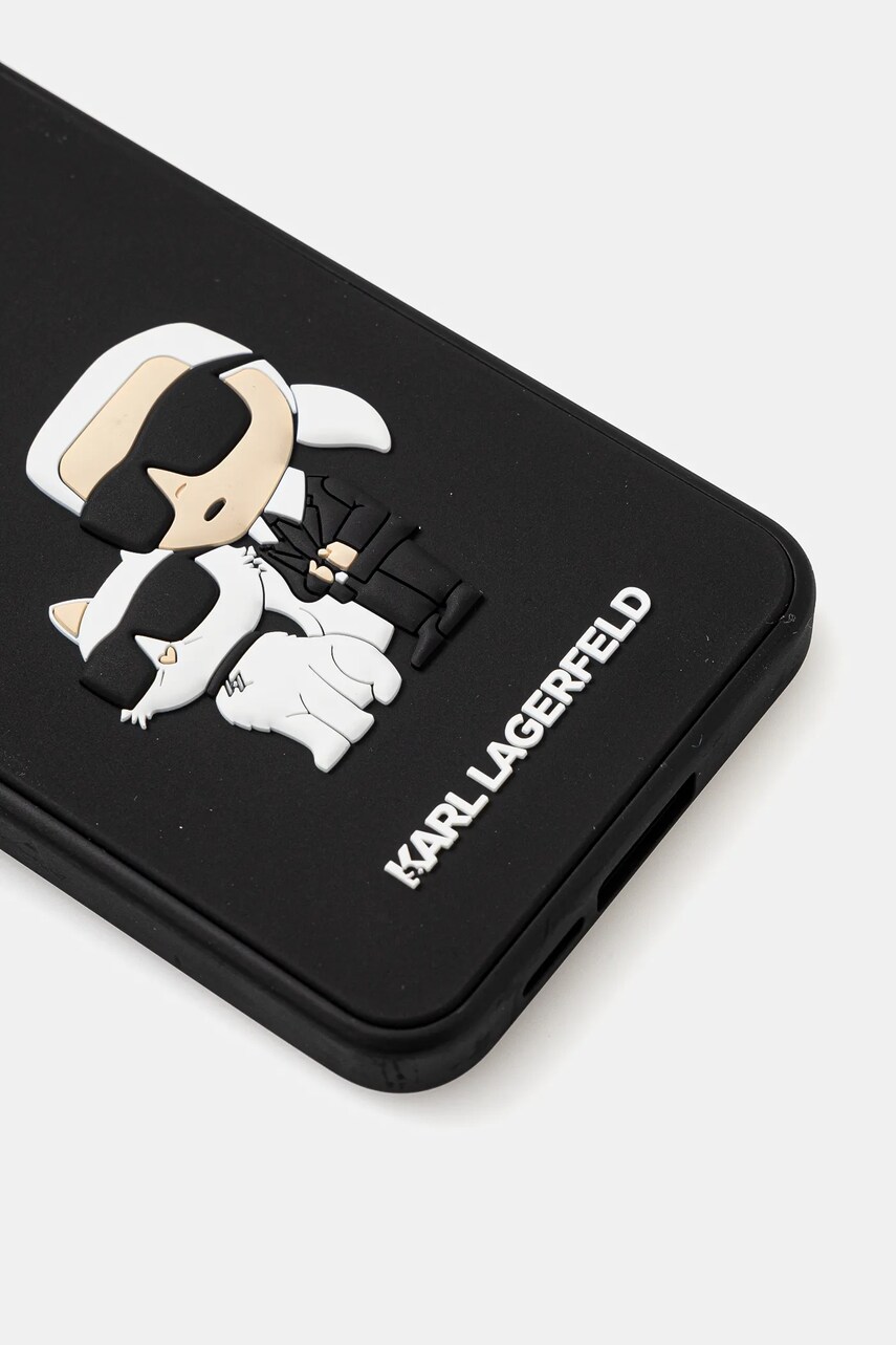 Чохол на телефон Karl Lagerfeld S24 FE S721 колір чорний KLHCS24FE3DRKCNK