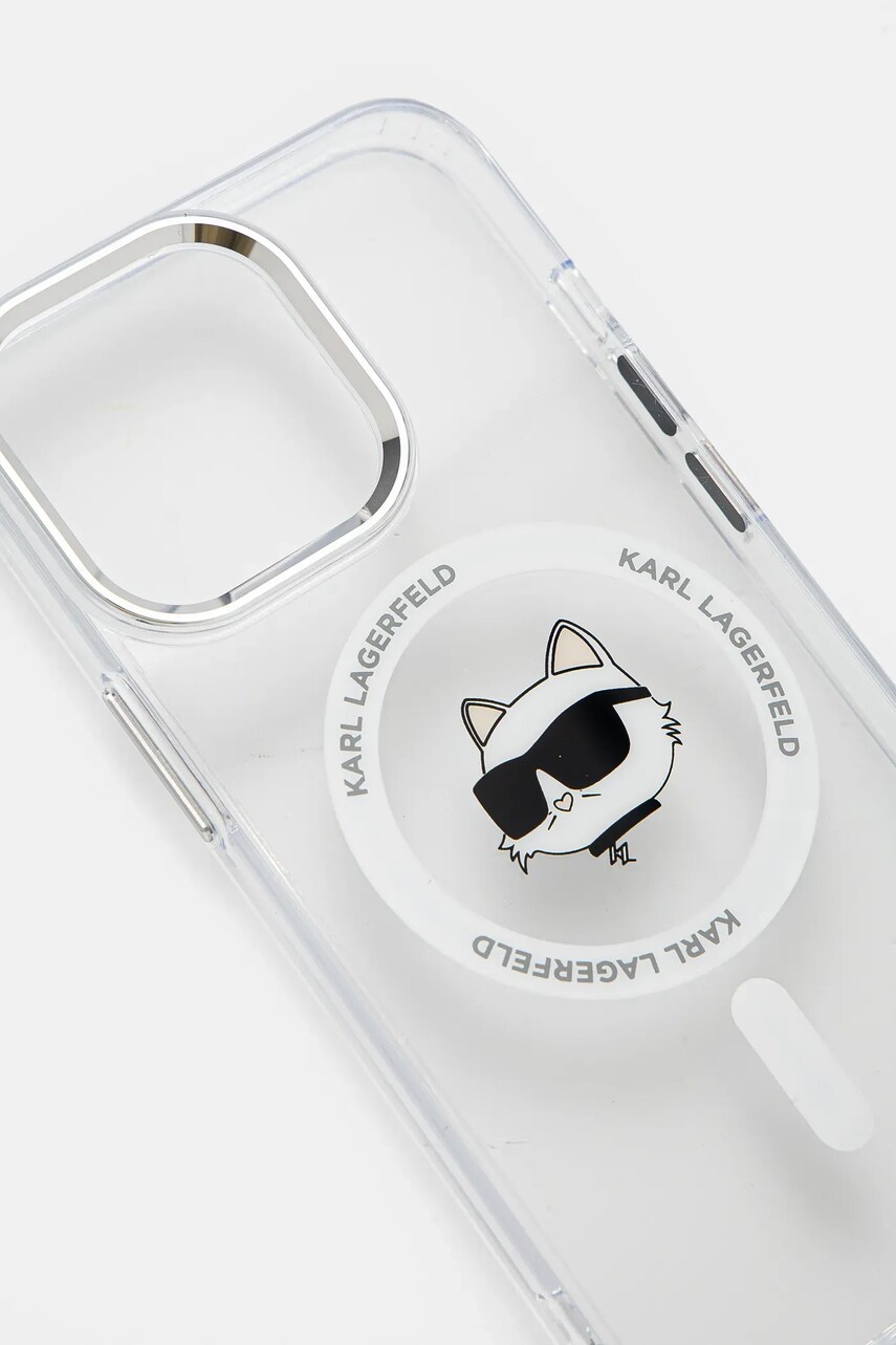 Чохол на телефон Karl Lagerfeld iPhone 13 Pro 6.1 колір прозорий KLHMP13LHLSCHH