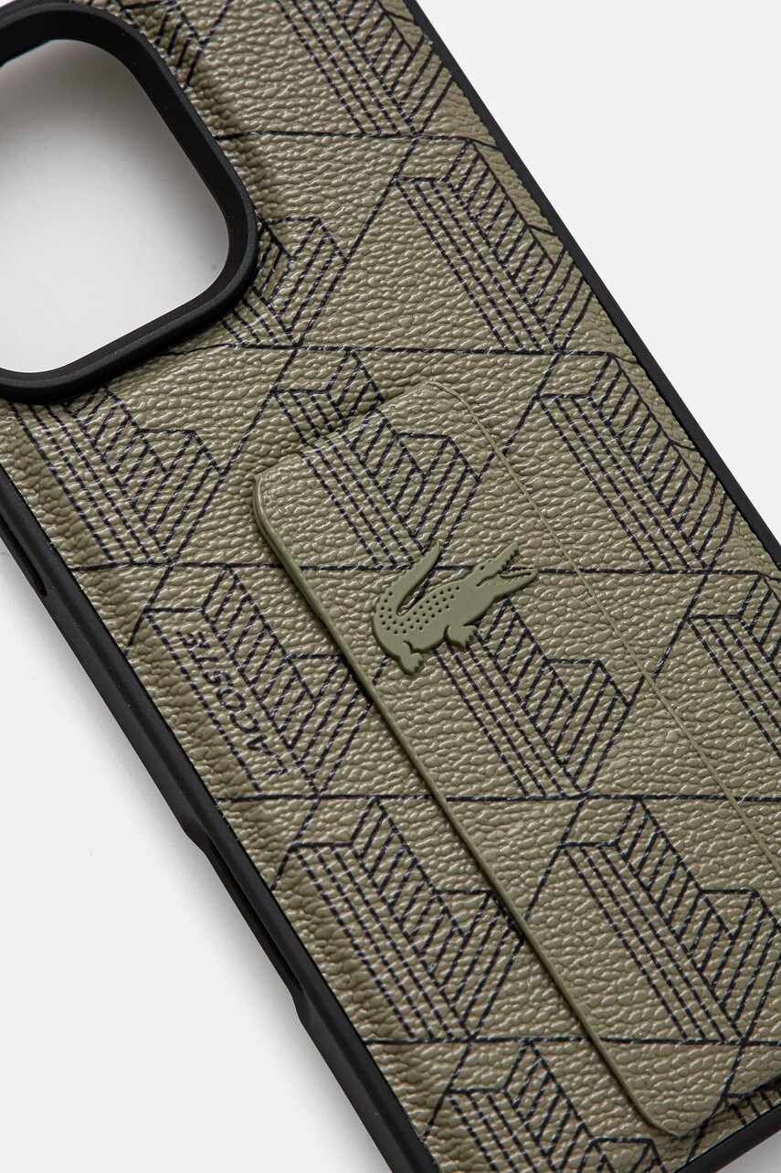 Чохол на телефон Lacoste iPhone 16 Pro Max 6,9 колір зелений LCHCP16XGSPBSB