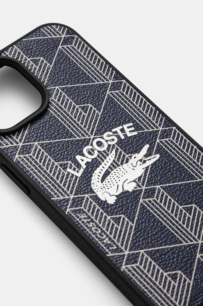 Чохол на телефон Lacoste iPhone 15 / 14 / 13 6.1 колір синій LCHMP15SPIGV