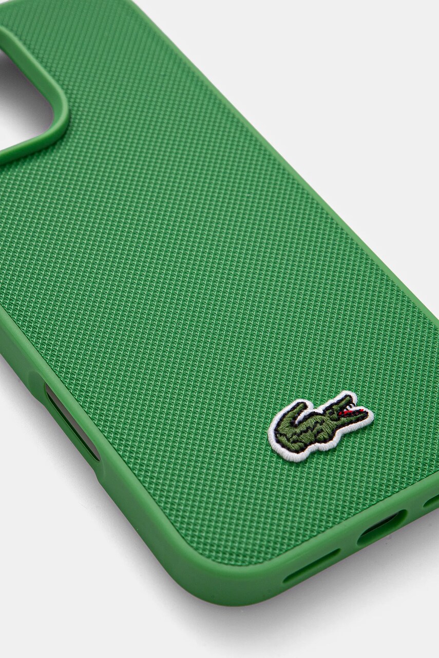 Чохол на телефон Lacoste iPhone 16 Pro Max 6.9 колір зелений LCHMP16XPVCN