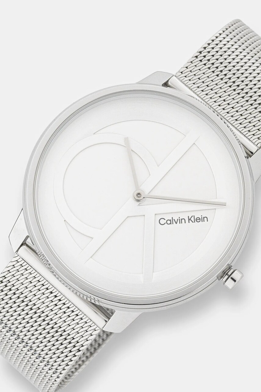 Годинник Calvin Klein колір срібний 25200027