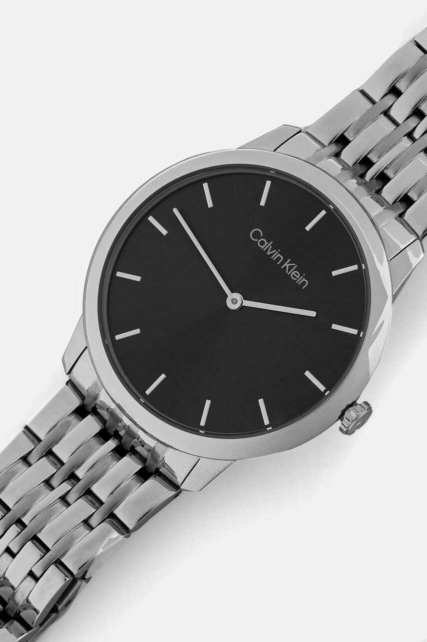 Годинник Calvin Klein колір срібний 25300006