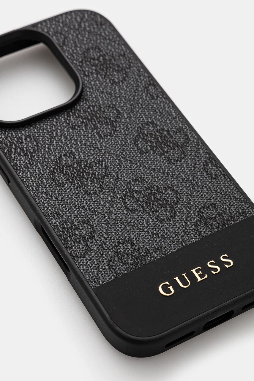 Чохол на телефон Guess iPhone 16 Pro 6.3 колір сірий GUHCP16LG4GLGR