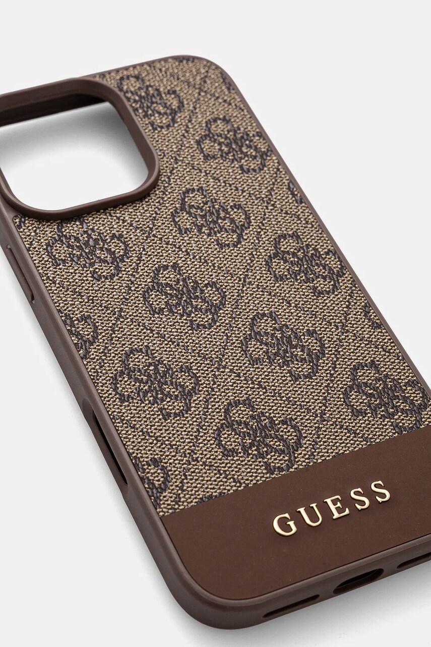 Чохол на телефон Guess iPhone 16 Pro Max 6.9 колір бежевий GUHCP16XG4GLBR