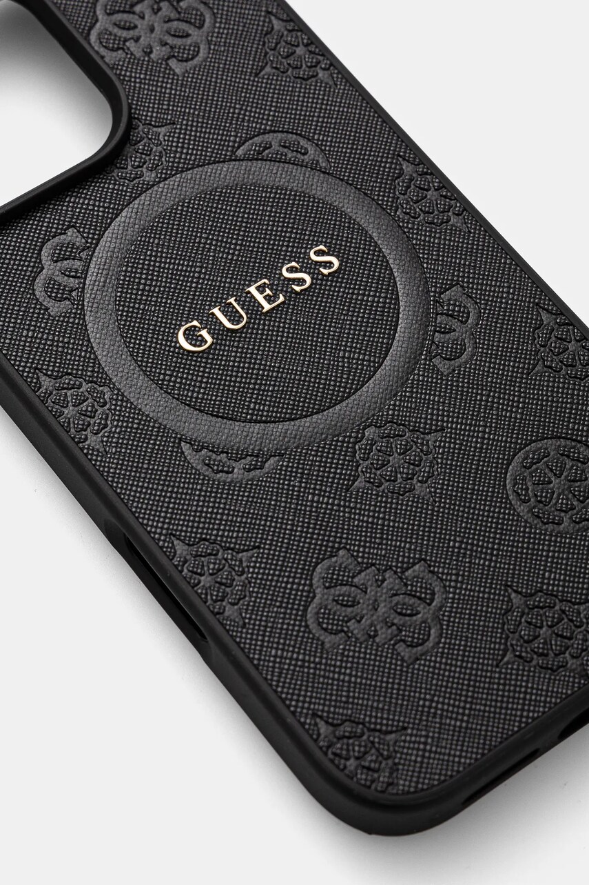 Чохол на телефон Guess iPhone 16 Pro Max 6.9 колір чорний GUHMP16XPSAPSMEK
