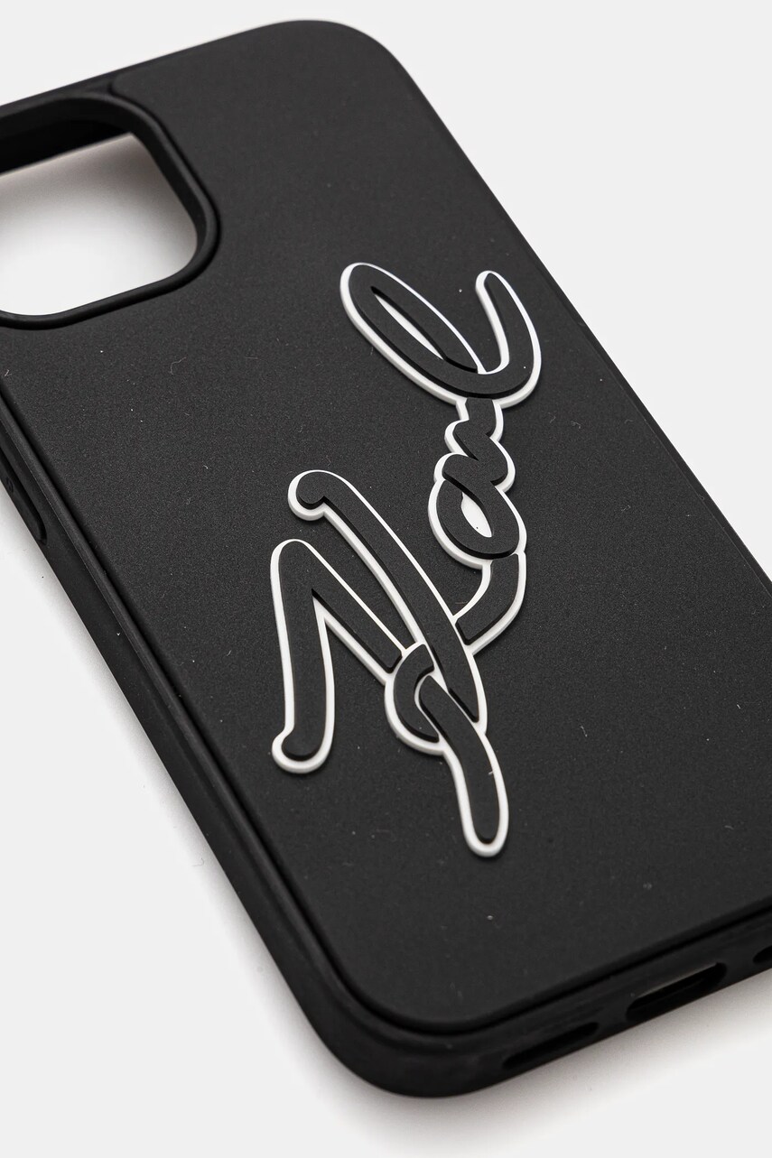Чохол на телефон Karl Lagerfeld iPhone 15 6.1 колір чорний KLHCP15S3DRKSDLK
