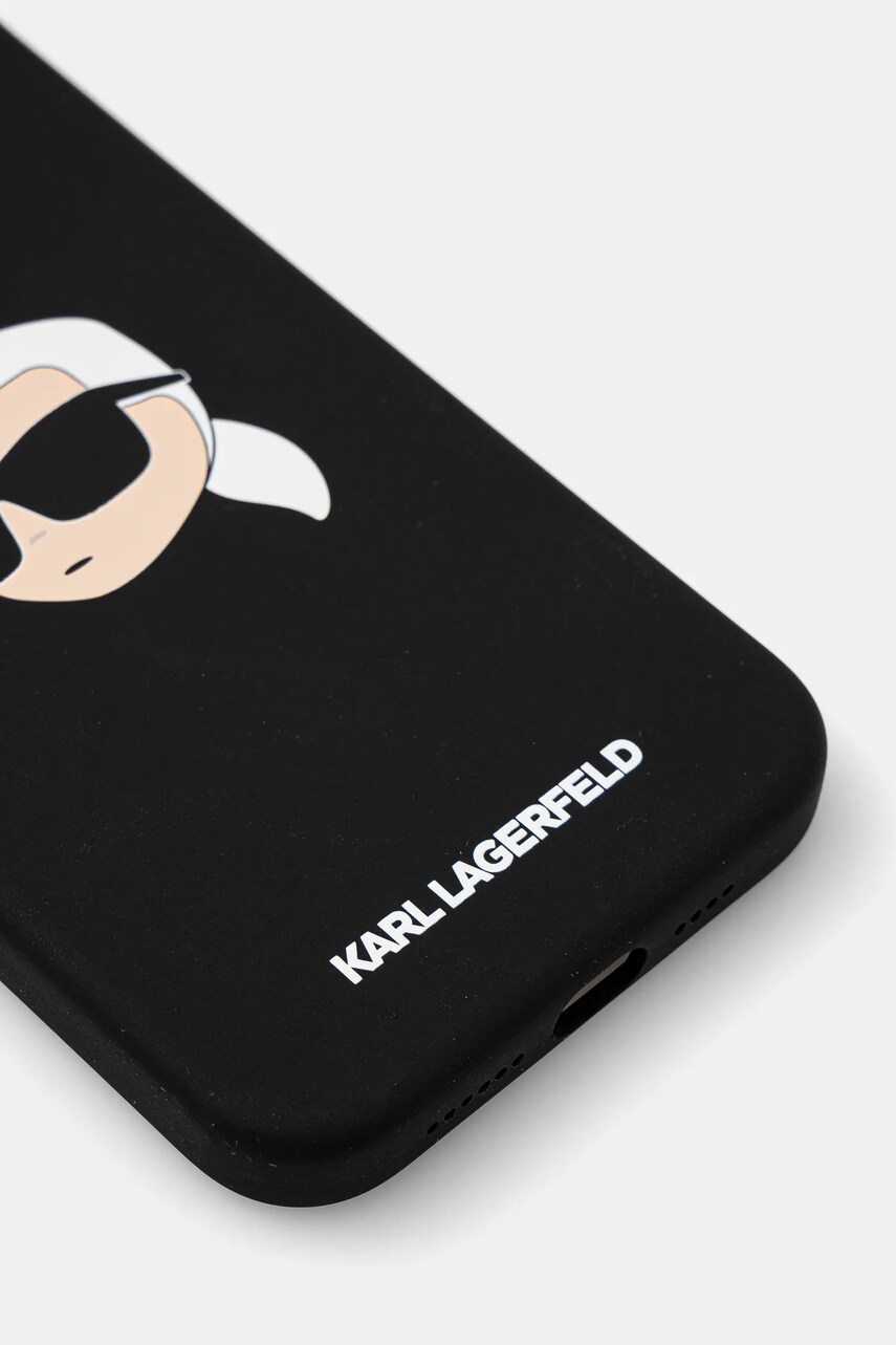 Чохол на телефон Karl Lagerfeld iPhone 15 Pro Max 6.7 колір чорний KLHMP15XSKHPPLK