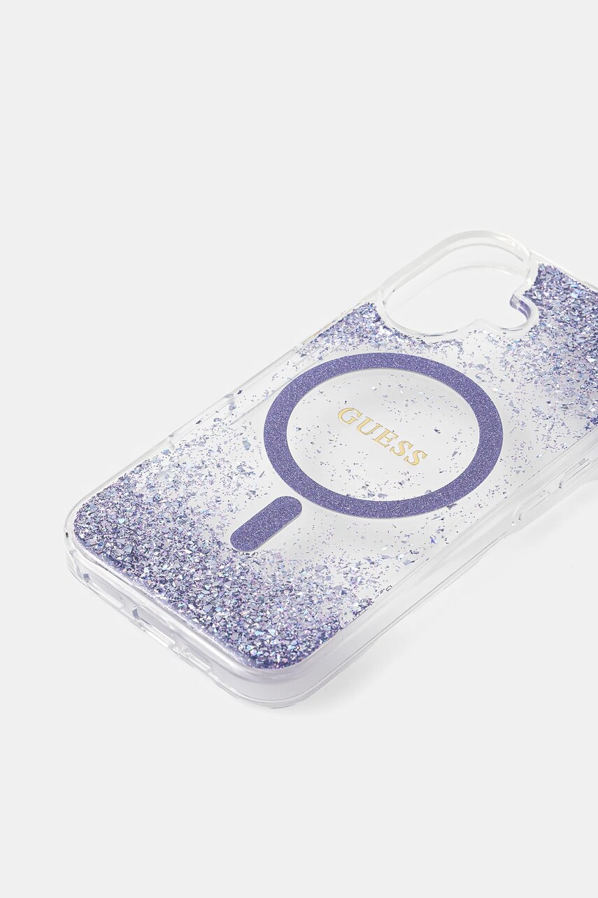 Чохол на телефон Guess iPhone 16 колір фіолетовий GUHMP16SRGRGEU