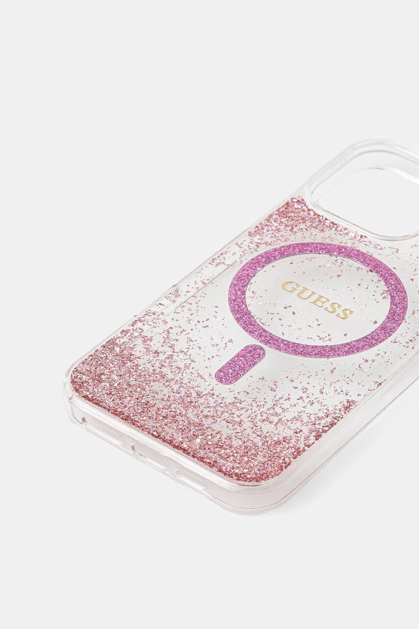 Чохол на телефон Guess iPhone 16 Pro Max колір рожевий GUHMP16XRGRGEP