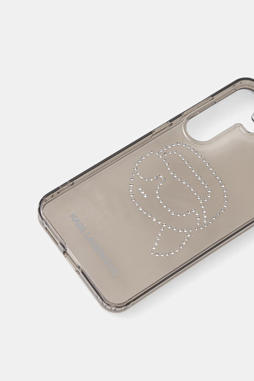 Чохол на телефон Karl Lagerfeld Samsung Galaxy S25 колір чорний KLHCS25SHKHDCELK