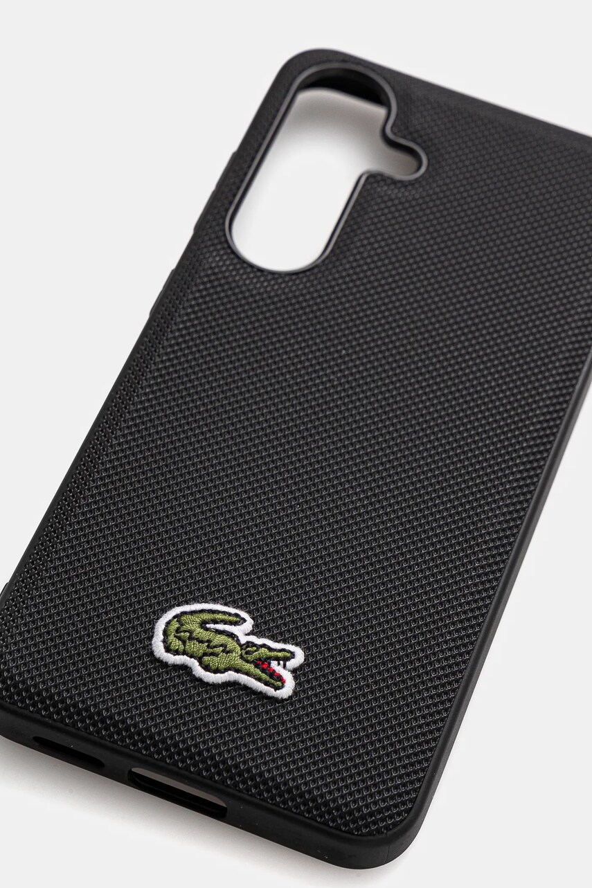 Чохол на телефон Lacoste Samsung Galaxy S25 колір чорний LCHMS25SPVCK