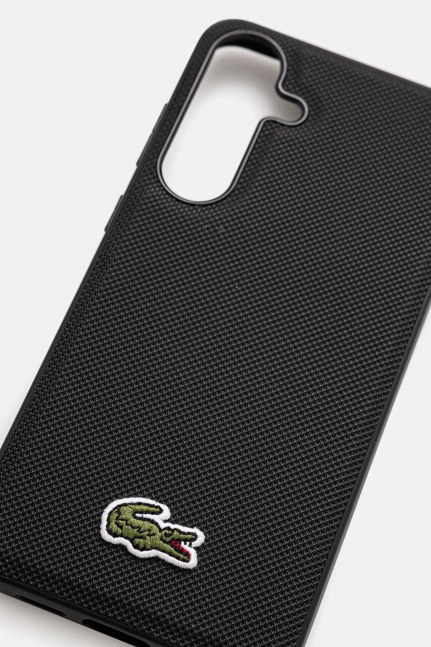 Чохол на телефон Lacoste Samsung Galaxy S25+ колір чорний LCHMS25MPVCK