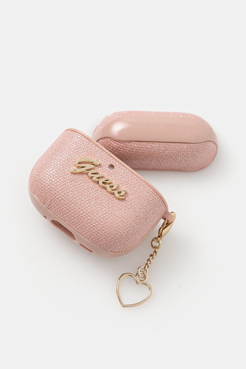 Чохол для airpods Guess 4 колір рожевий GUA4PGMCSP