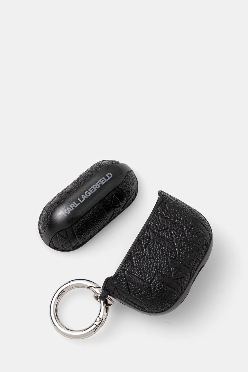 Чохол для airpods Karl Lagerfeld 4 колір чорний KLA4PGKCPK