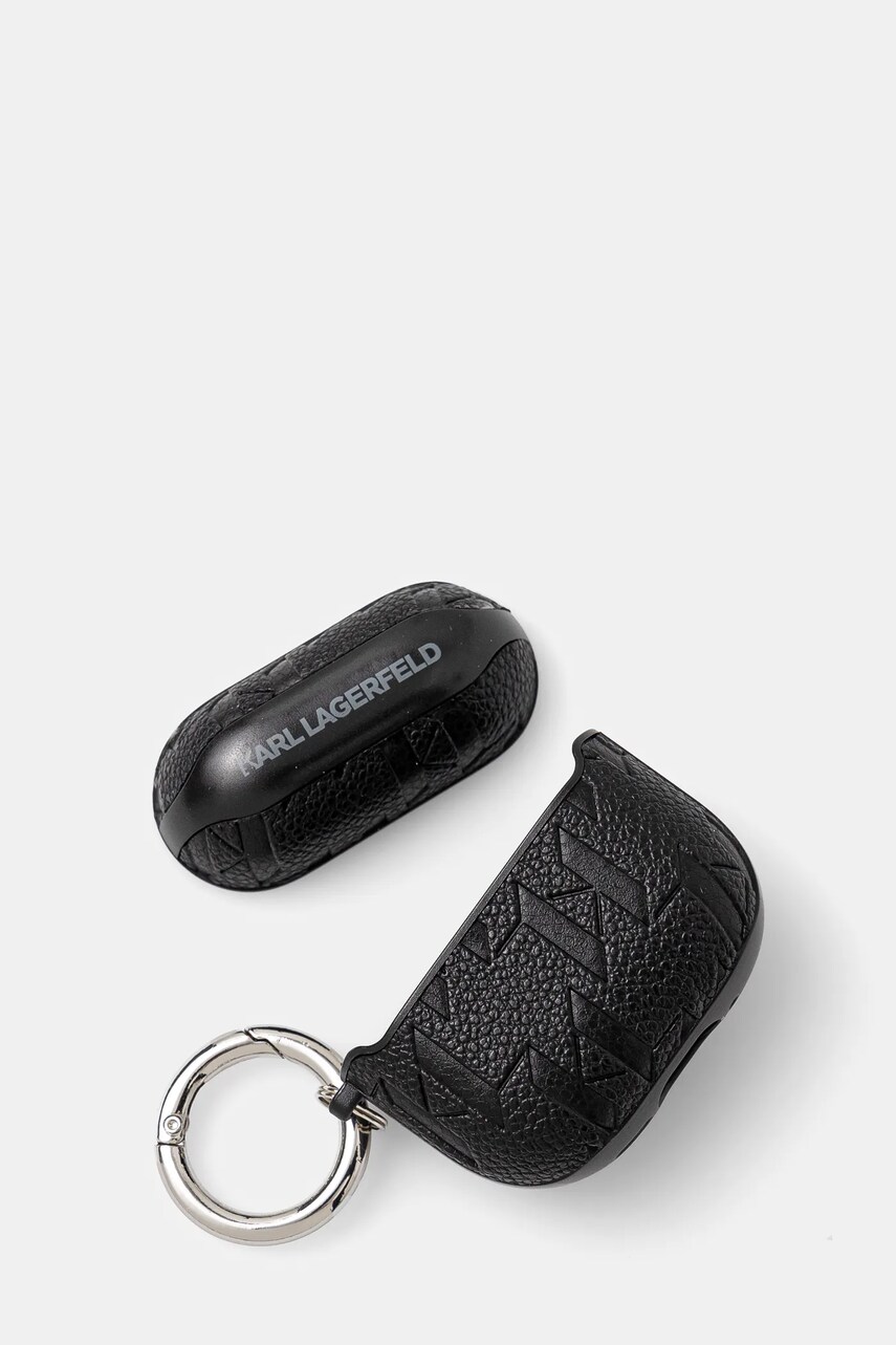 Чохол для airpods Karl Lagerfeld 4 колір чорний KLA4PGKIPK