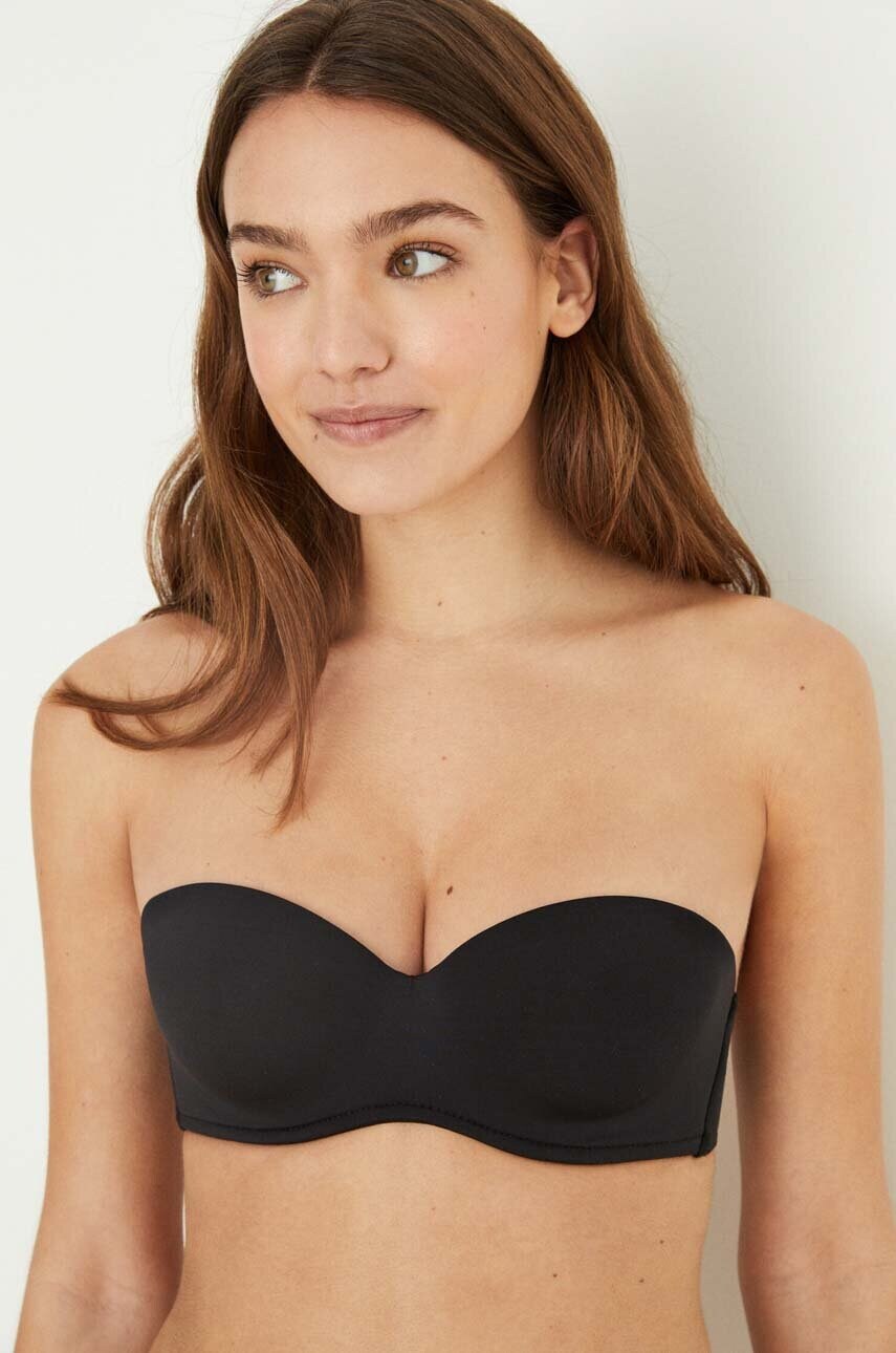 Бюстгальтер women'secret ELEGANT колір чорний однотонний ELEGANT.BLACK