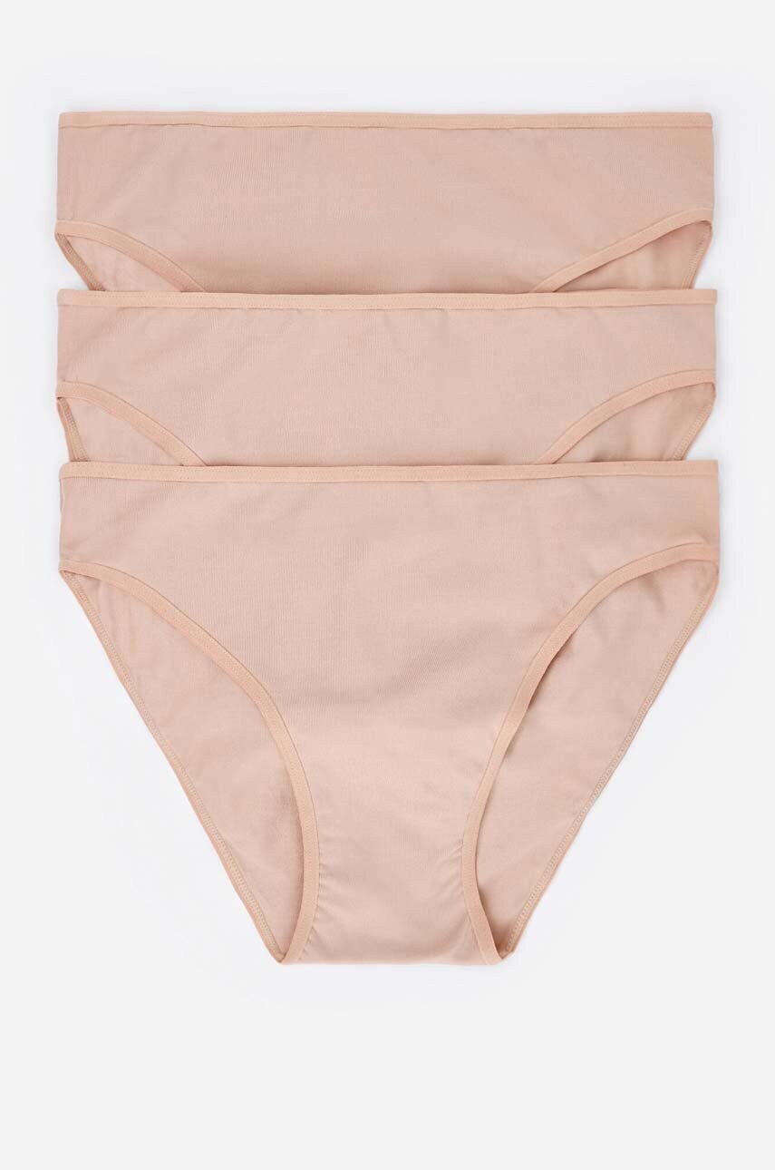 Труси women'secret 3-pack колір бежевий 7682948.34