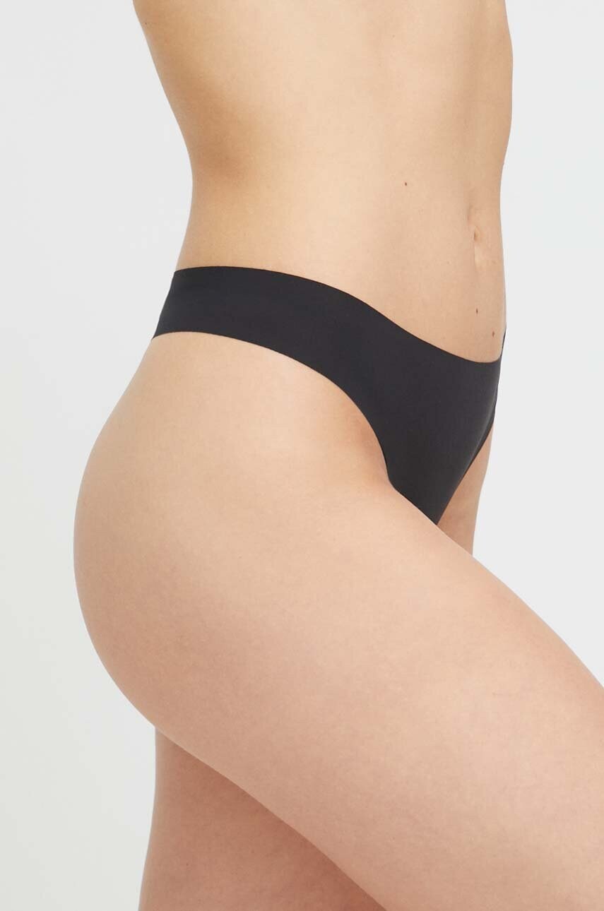 Стринги Dkny 3-pack колір чорний