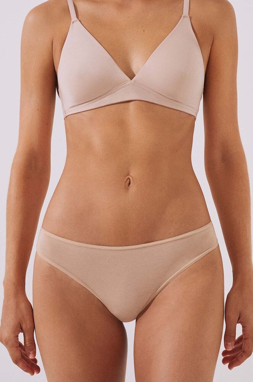 Стринги women'secret 3-pack колір бежевий 7682875.34