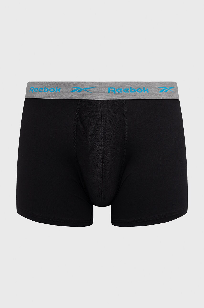 Боксери Reebok (3-pack) чоловічі колір чорний