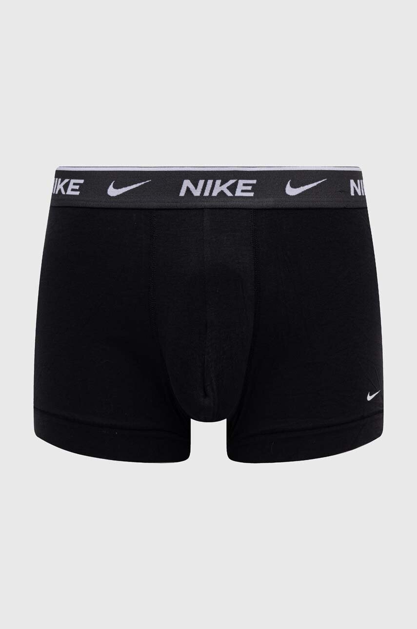 Боксери Nike 3-pack чоловічі колір чорний