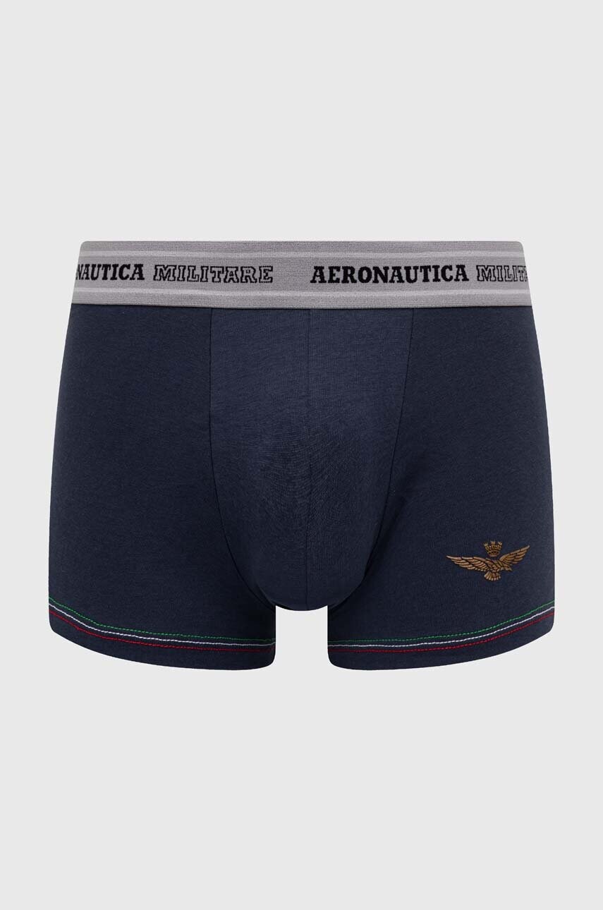 Боксери Aeronautica Militare 2-pack чоловічі колір синій AM1UBX003